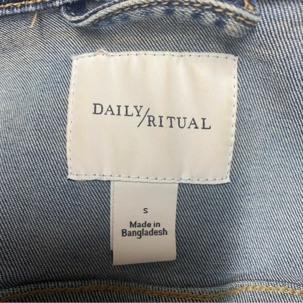 Daily Ritual Jean Jacket S - Picture 3 of 3